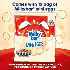 Milkybar White Chocolate Giant Easter Egg 230g (Case of 4) - Honesty Sales