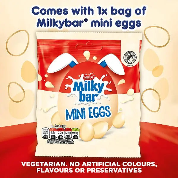 Milkybar White Chocolate Giant Easter Egg 230g (Case of 4) Secondary image