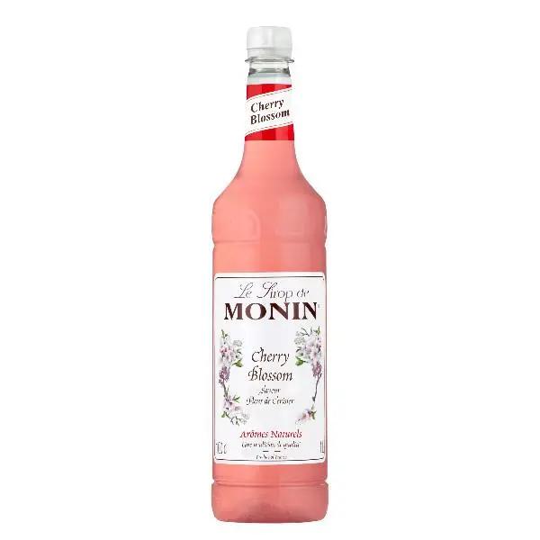 Monin Cherry Blossom Syrup 1ltr - Honesty Sales