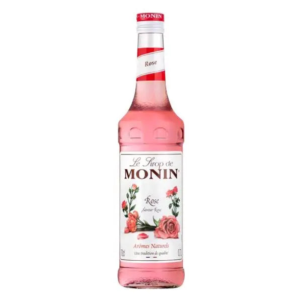 Monin Rose Syrup 70cl  Honesty Sales U.K