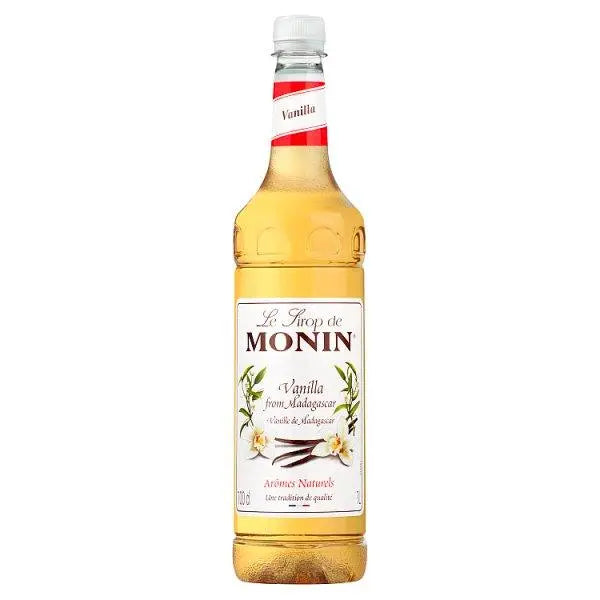 Monin Vanilla from Madagascar 100cl - Honesty Sales U.K