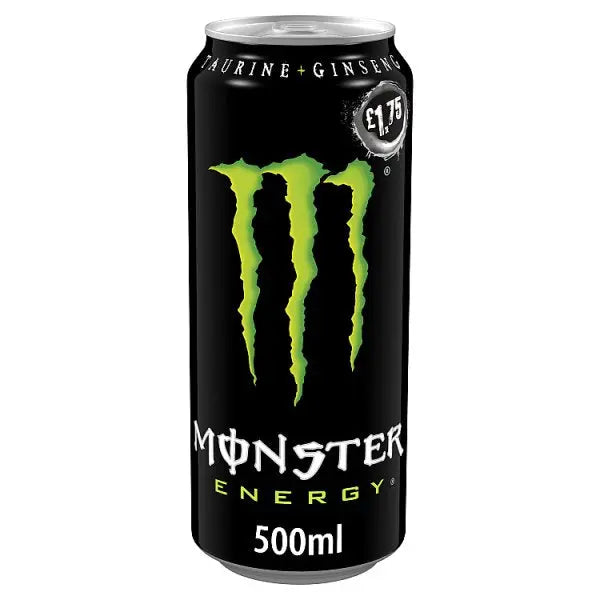 Monster Energy Drink 500ml (Case of 12) - Honesty Sales