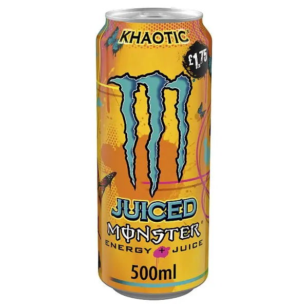 Monster Energy Drink Khaotic 500ml (Case of 12) - Honesty Sales