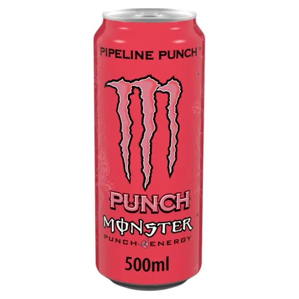Monster Energy Drink Pipeline Punch 12 x 500ml (Case of 12) - Honesty Sales