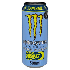 Monster Energy Drink Rossi VR46 Zero Sugar 500ml (Case of 12) - Honesty Sales