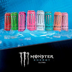 Monster Energy Drink Ultra Fantasy Ruby Red Zero Sugar 12 x 500ml (Case of 12)