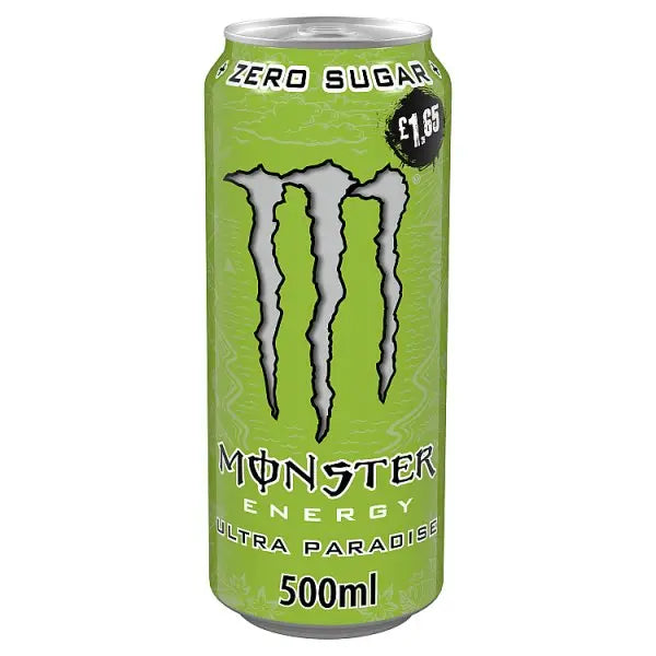 Monster Energy Drink Ultra Paradise Zero Sugar 500ml (Case of 12) - Honesty Sales