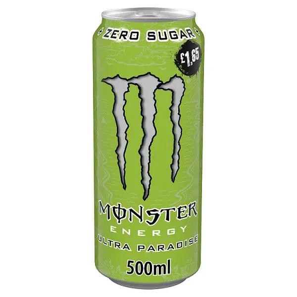 Monster Energy Drink Ultra Paradise Zero Sugar 500ml (Case of 12) - Honesty Sales
