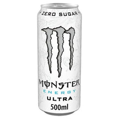 Monster Energy Drink Ultra Zero Sugar 12 x 500ml (Case of 12)
