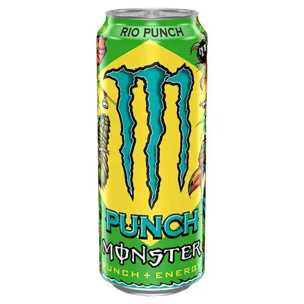 Monster Rio Punch 500ml (Case of 12) - Honesty Sales