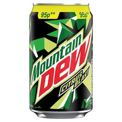 Mountain Dew Citrus Blast 330ml (Case of 24) - Honesty Sales