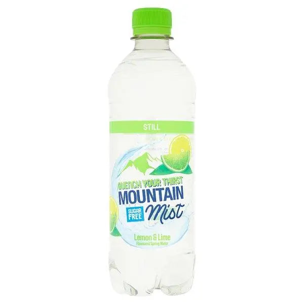 Mountain Mist Still Lemon & Lime Flavoured Spring Water 500ml (Case of 12) - Honesty Sales Image principale du produit