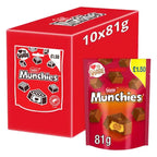 Munchies Milk Chocolate & Caramel Share Bag 81g (Case of 10) Munchies