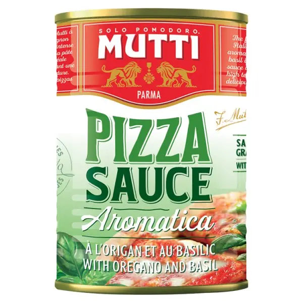 Mutti Pizza Sauce Aromatica with Oregano and Basil 400g (Case of 12)  Honesty Sales U.K Main image