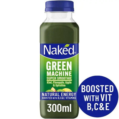 Naked Green Machine Super Smoothie 300ml (Case of 8 ) - Honesty Sales U.K