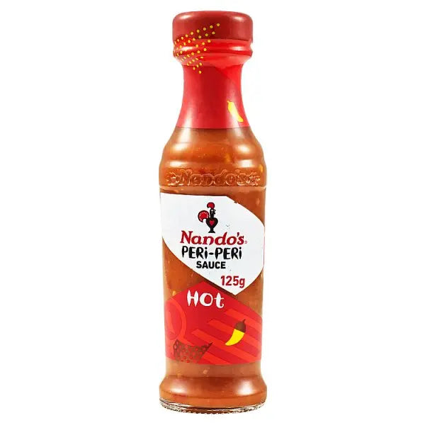 Nando's Hot Peri-Peri Sauce 125g (Case of 6)  Honesty Sales U.K Main image