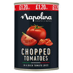 Napolina Chopped Tomatoes 400g (Case of 12)  Honesty Sales U.K