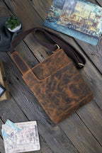Natural leather bag model 191539 Galanter - Honesty Sales U.K