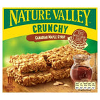 Nature Valley Crunchy Canadian Maple Syrup Cereal Bars  5 x 42g (210g) (Case of 5) - Honesty Sales
