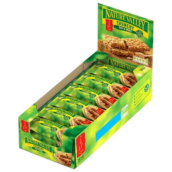 Nature Valley Crunchy Oats & Honey 18 x 42g (756g) (Case of 18) - Honesty Sales