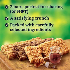 Nature Valley Crunchy Variety Cereal Bars Family Pack 5 x 42g (210g) (Case of 5) - Honesty Sales