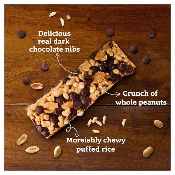 Nature Valley Protein Peanut & Chocolate Cereal Bars 4 x 40g (160g) (Case of 8) - Honesty Sales