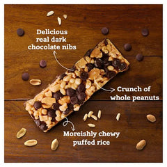 Nature Valley Protein Peanut & Chocolate Cereal Bars 4 x 40g (160g) (Case of 8) - Honesty Sales