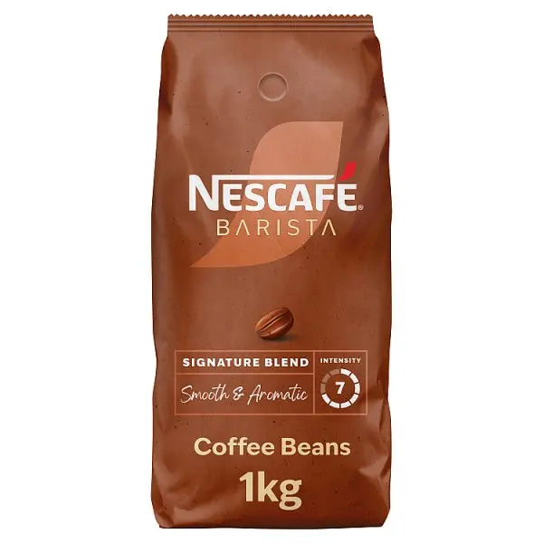 Nescafé Barista Signature Blend Coffee Beans 1kg  Honesty Sales U.K