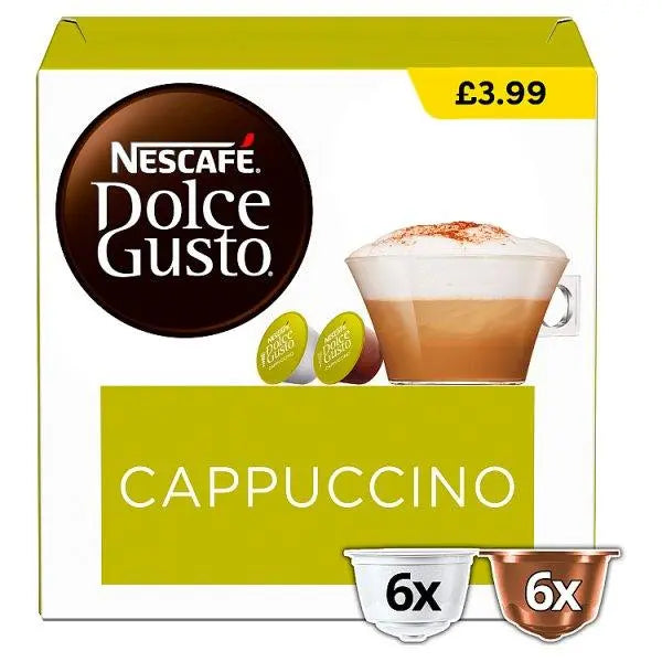 Nescafe Dolce Gusto Cappuccino 139.8g - Honesty Sales U.K Image principale du produit