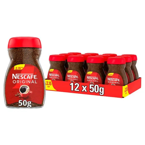 Nescafe Original 50g (Case of 12) NESCAFE