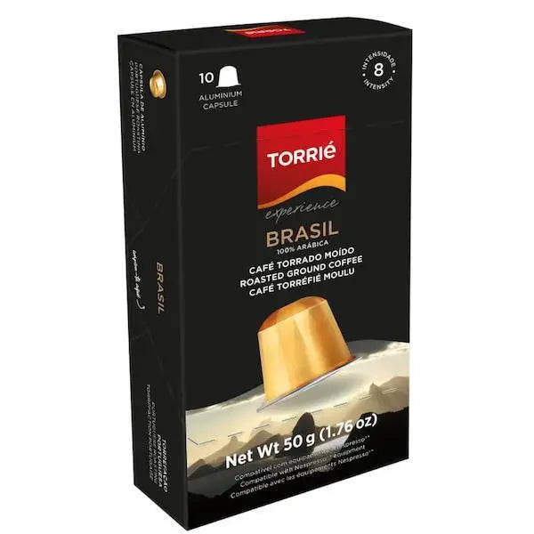 Nespresso Compatible Brasil Arabica Coffee 10 Capsules - Honesty Sales U.K Main image