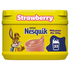 Nesquik Strawberry flavoured milkshake powder 300g tub (Case of 10)  Honesty Sales U.K