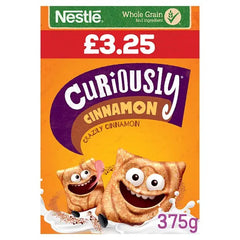 Nestlé Curiously Cinnamon Cereal 375g (Case of 6) - Honesty Sales