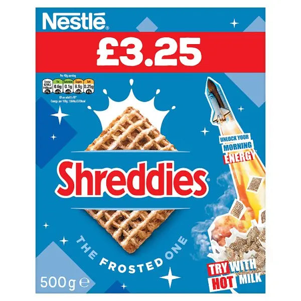 Nestlé Shreddies Frosted Cereal 500g Nestlé Main image