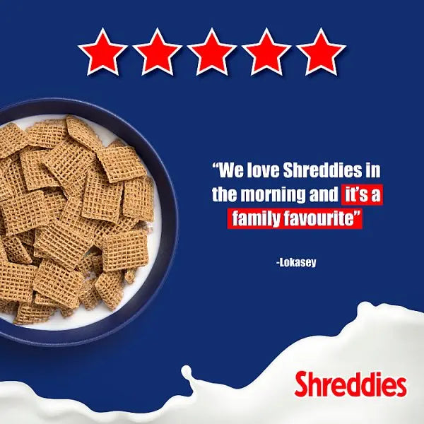 Nestlé Shreddies Original Cereal 460g (Case of 6) - Honesty Sales