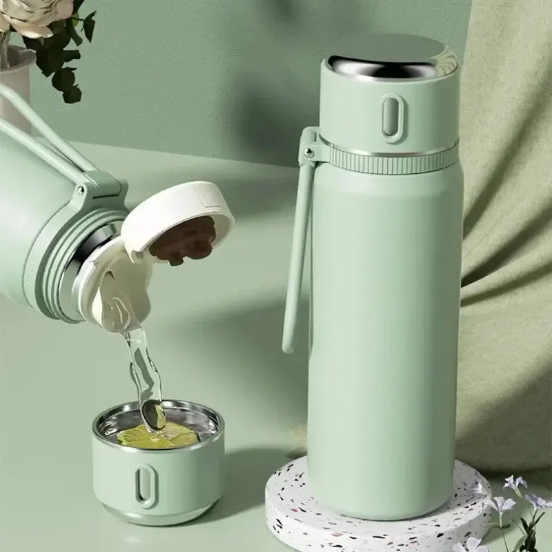 New 316 Stainless Steel Thermos Cup for Girls – Food-Grade Water Bottle for School, Kids & Students  Honesty Sales U.K Main image