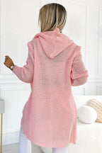 Numoco cardigan warm bedspread with hood, pockets and a patch - Honesty Sales