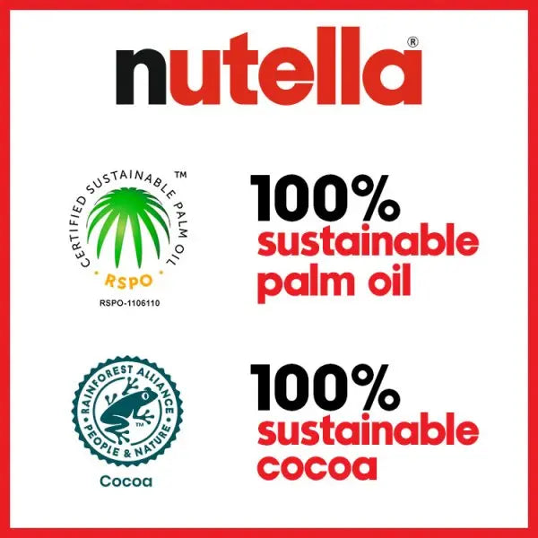 Nutella Hazelnut Spread with Cocoa 200g (Case of 6)  Honesty Sales U.K