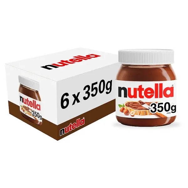 Nutella Hazelnut Spread with Cocoa 350g (Case of 6)  Honesty Sales U.K