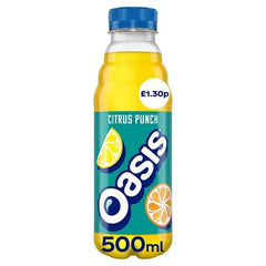 Oasis Citrus Punch 12 x 500ml (Case of 12) - Honesty Sales U.K