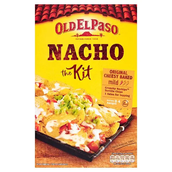 Old El Paso Original Cheesy Baked Nacho Kit 505g (Case of 7)  Honesty Sales U.K