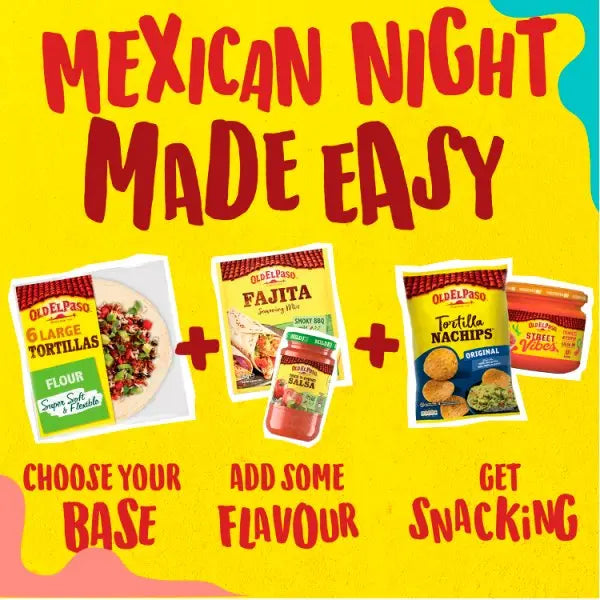 Old El Paso Smoky BBQ Fajita Seasoning Spice Mx 35g (Case of 24) - Honesty Sales