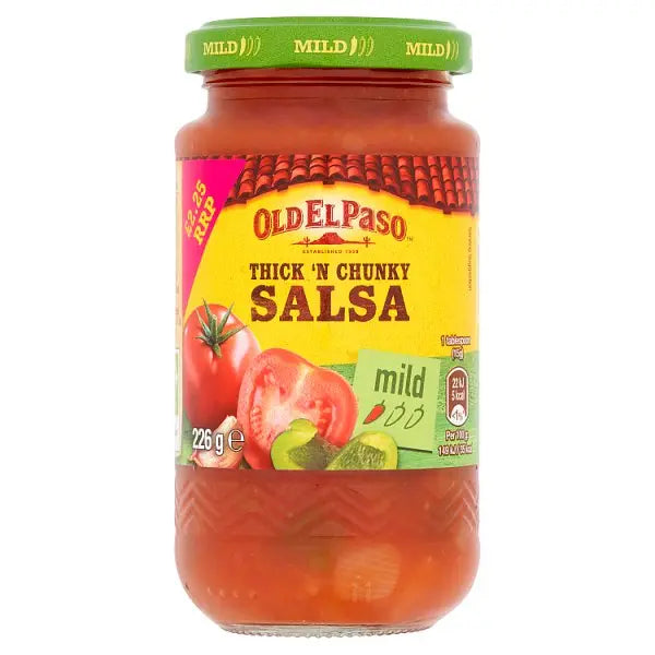 Old El Paso Thick 'N Chunky Salsa 226g (Case of 4)  Honesty Sales U.K Hauptbild