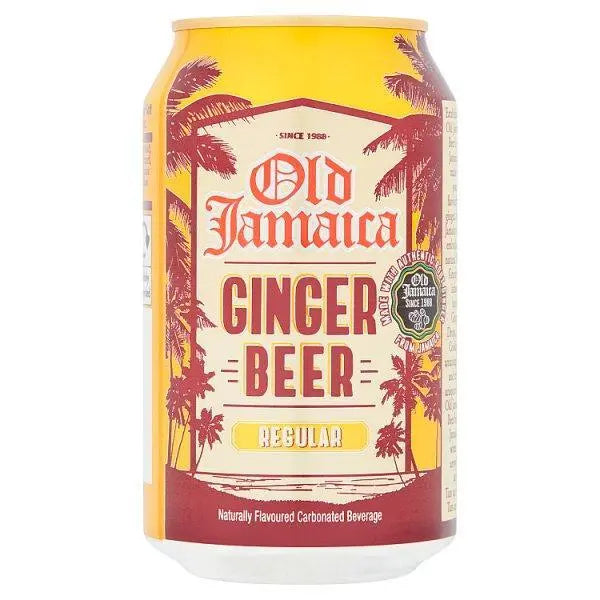 Old Jamaica Ginger Beer Regular 330ml (Case of 24) - Honesty Sales