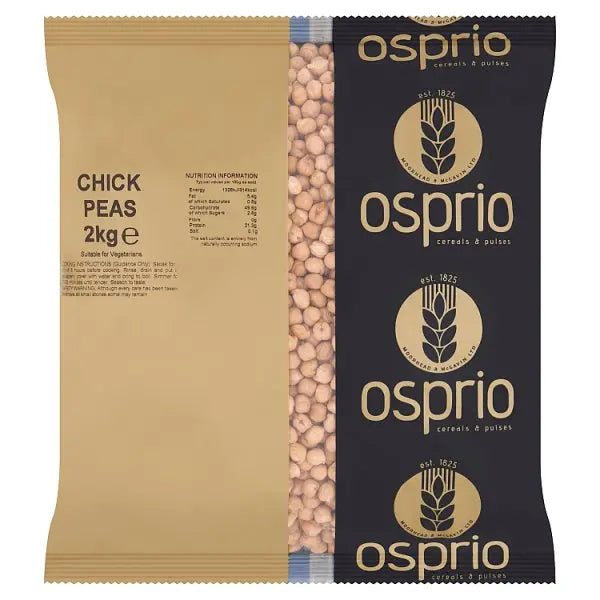 Osprio Chick Peas 2kg Osprio