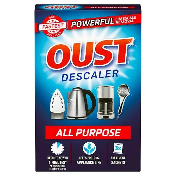 Oust All Purpose Descaler 3 x 25ml (Case of 6) - Honesty Sales