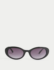 Oval Cat Eye Sunglasses - Honesty Sales