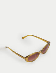 Oval Cat Eye Sunglasses - Honesty Sales