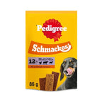 PEDIGREE SCHMACKOS Multi Mix Dog Treats Beef Poultry Lamb 12 Sticks (Case of 18)  Honesty Sales U.K