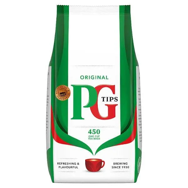 PG Tips 450 Original One Cup Tea Bags 900g - Honesty Sales U.K
